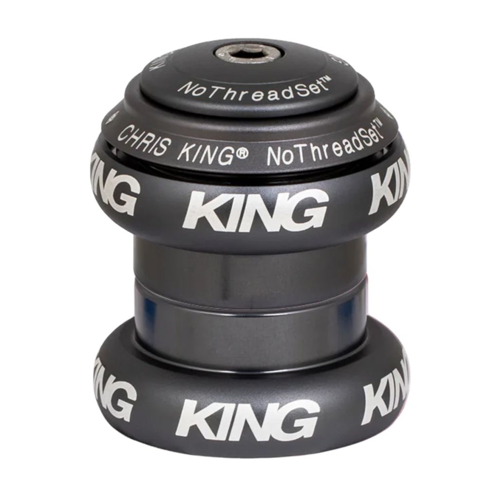 CHRIS KING* nothreadset 1 1/8 inch (matte slate) - BLUE LUG