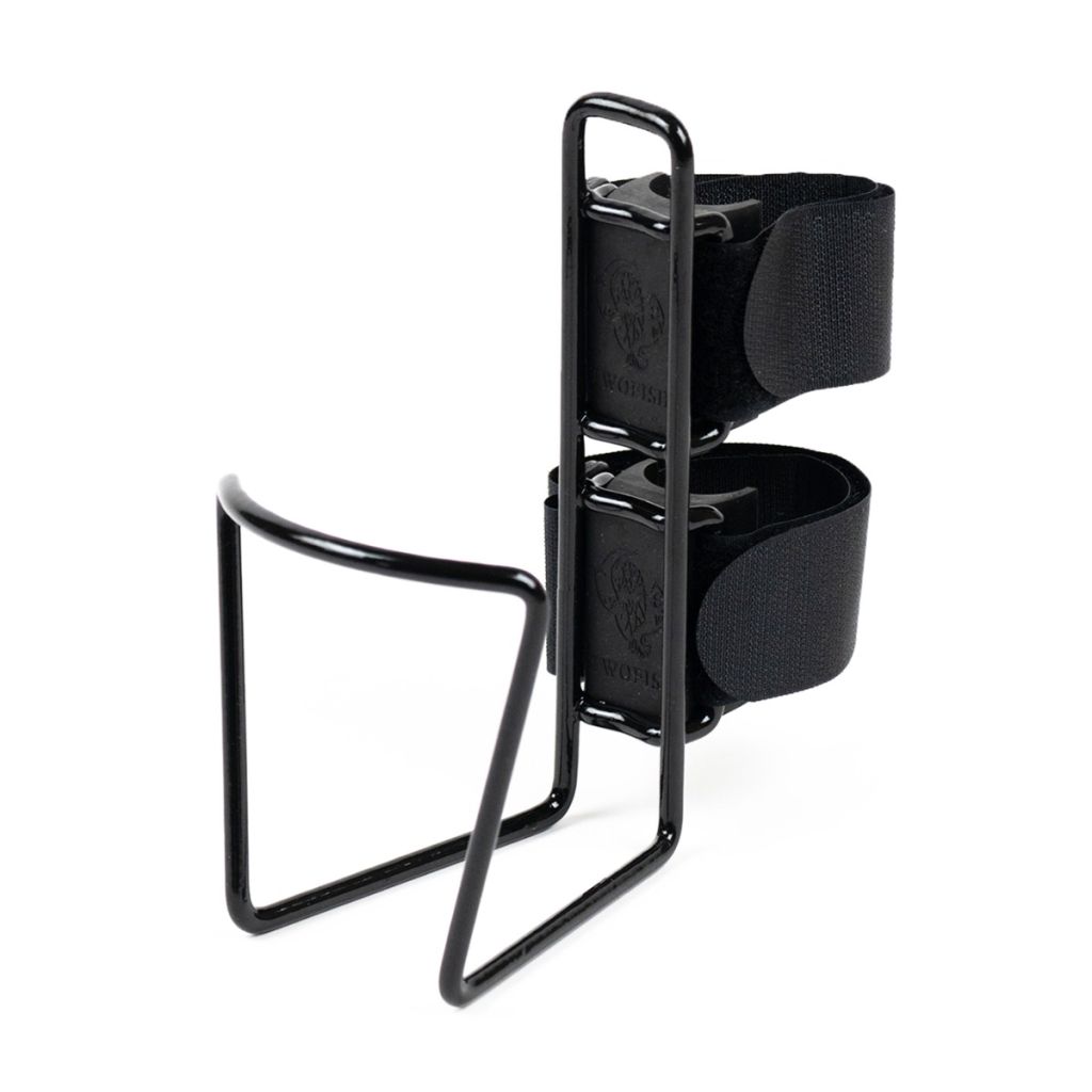 TWO FISH* vinyl coated quick cage 40oz (black) - BLUE LUG