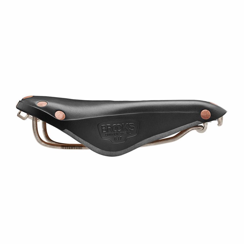 *BROOKS* b17 special titanium (black) - BLUE LUG ONLINE STORE