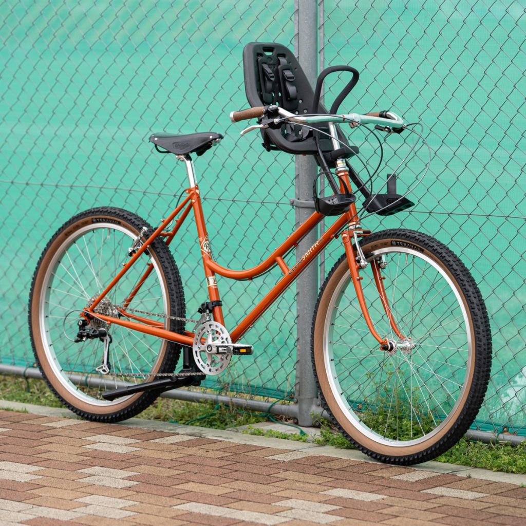 *RIVENDELL* clem smith jr. custom complete bike (52/L-style/dark orange)