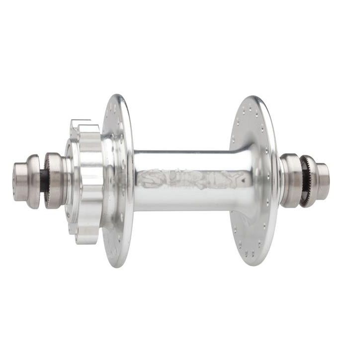 *SURLY* ultra new disc front hub (silver)