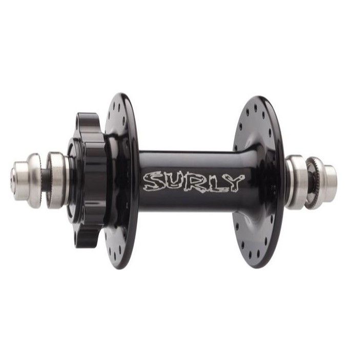 *SURLY* ultra new disc front hub (black)