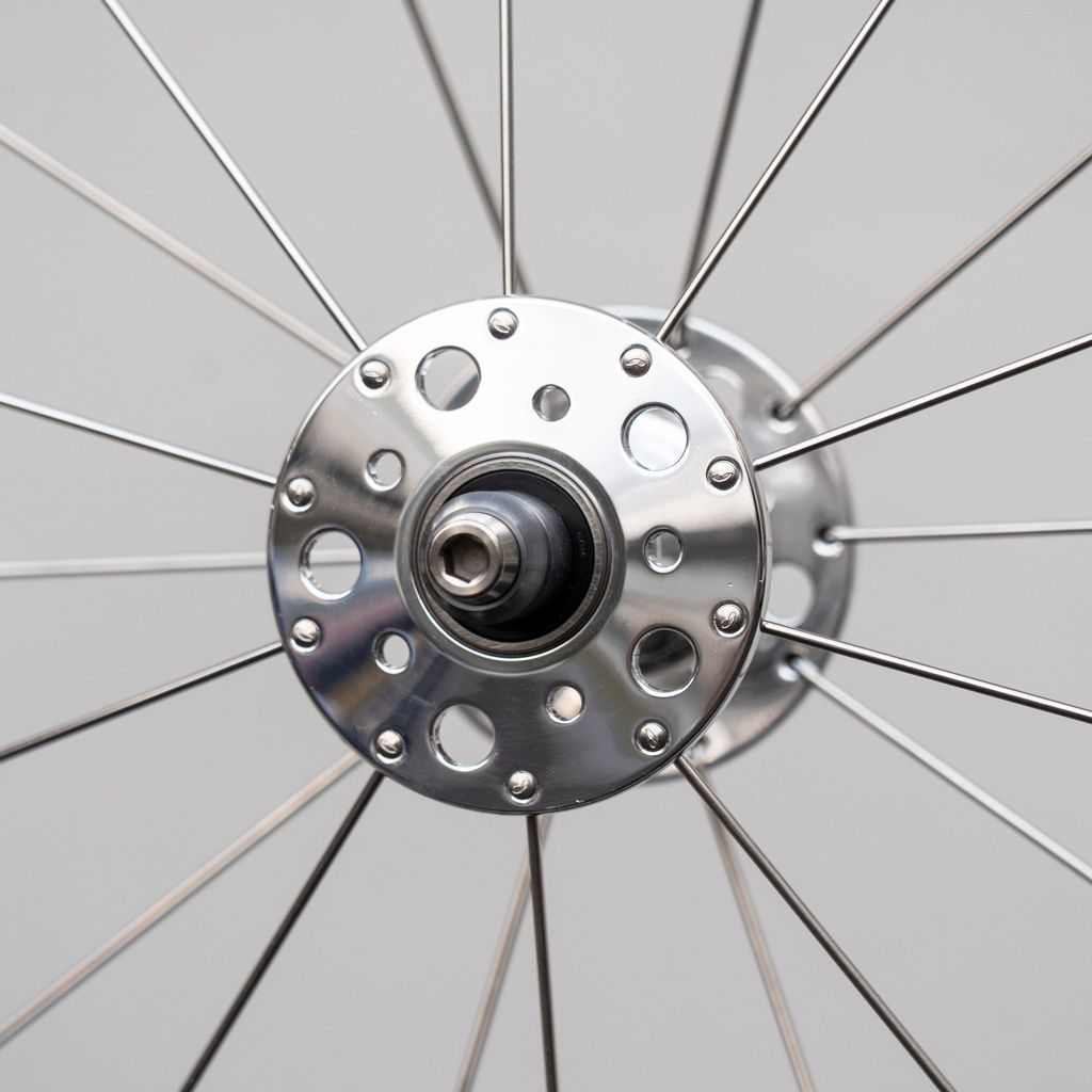 *H PLUS SON × PHILWOOD* archetype pro track front wheel (silver/20h)
