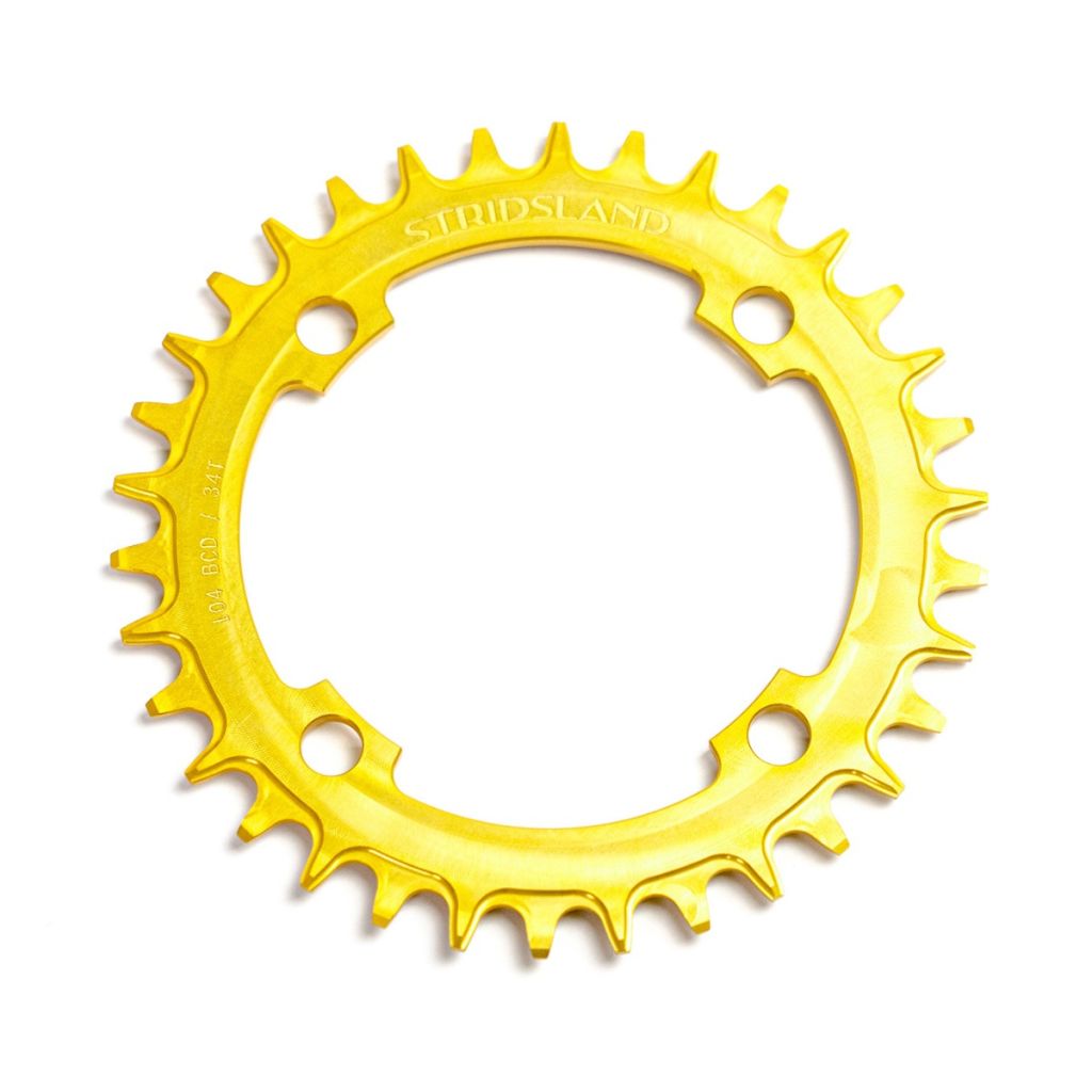 STRIDSLAND* narrow wide chainring (gold) - BLUE LUG ONLINE STORE