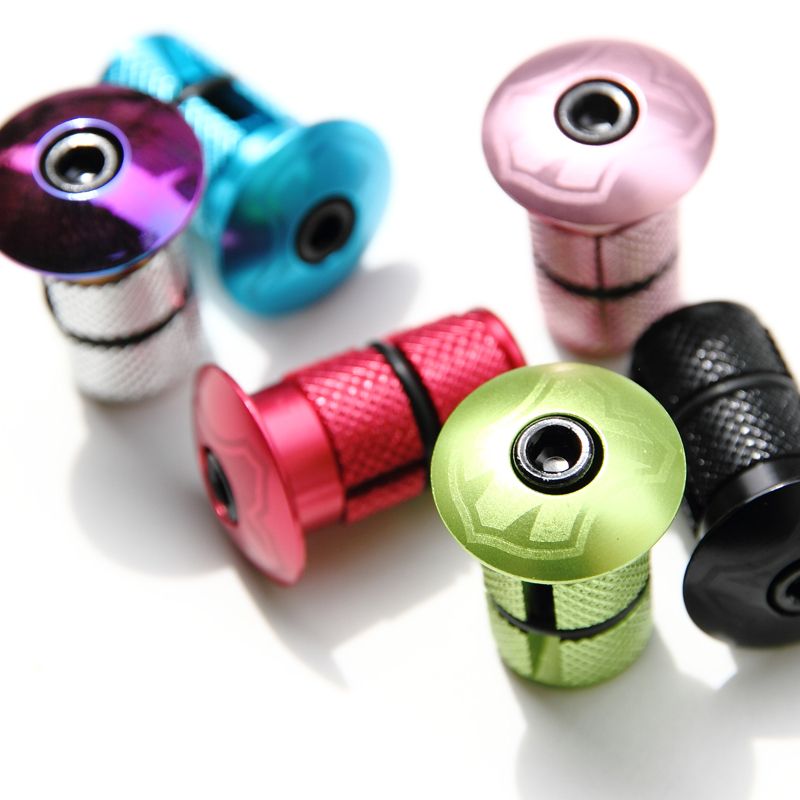 MASH* bar end cap (oil slick) - BLUE LUG ONLINE STORE