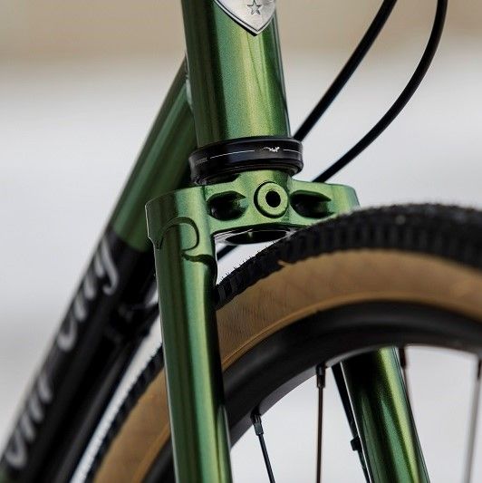 ALL-CITY* macho man disc frame set (olive) - BLUE LUG ONLINE STORE