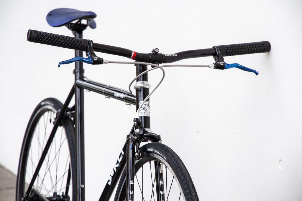 DIA-COMPE* SS-6 brake lever (blue/black/BL special) - BLUE