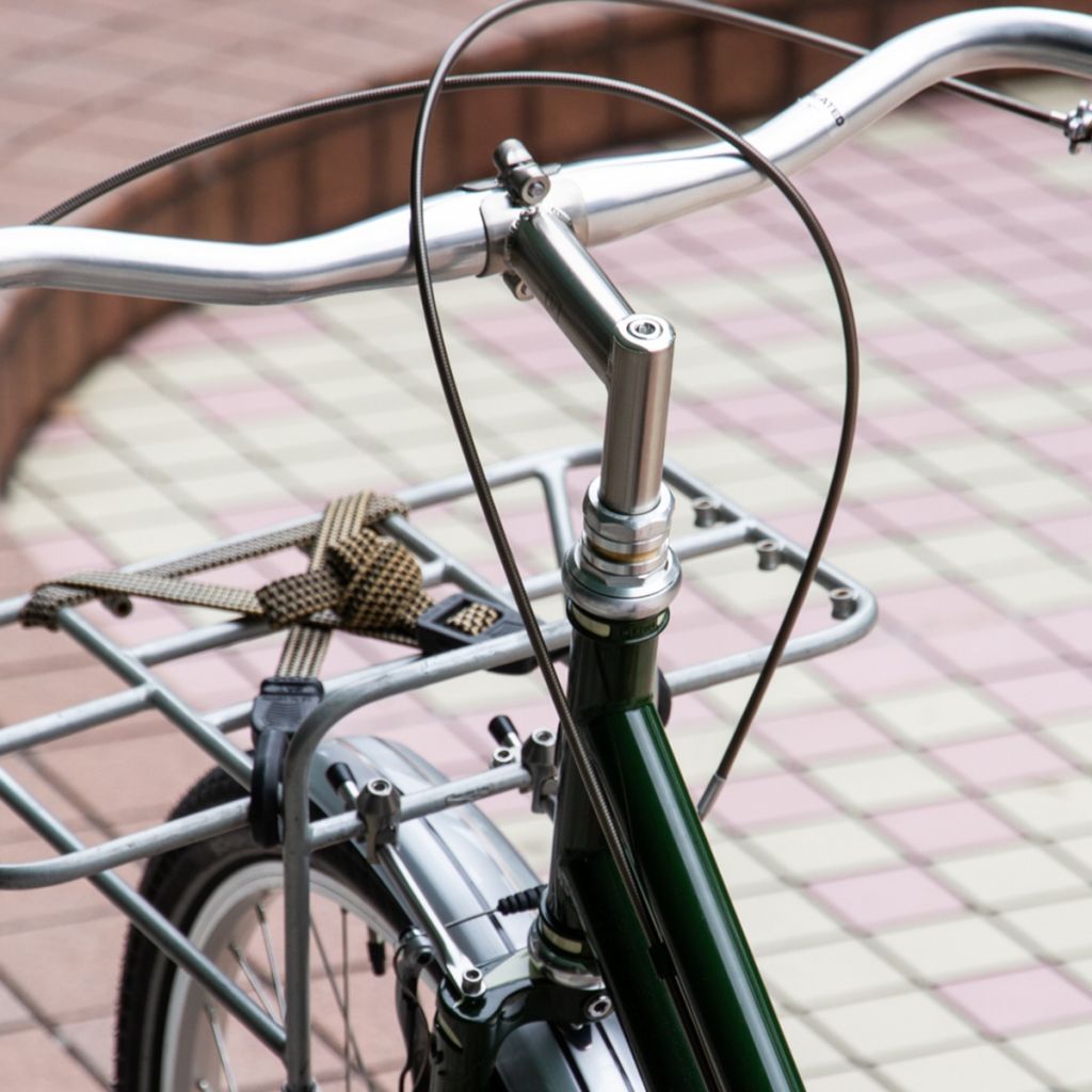 VELO ORANGE* quill stem with removable faceplate (nickel