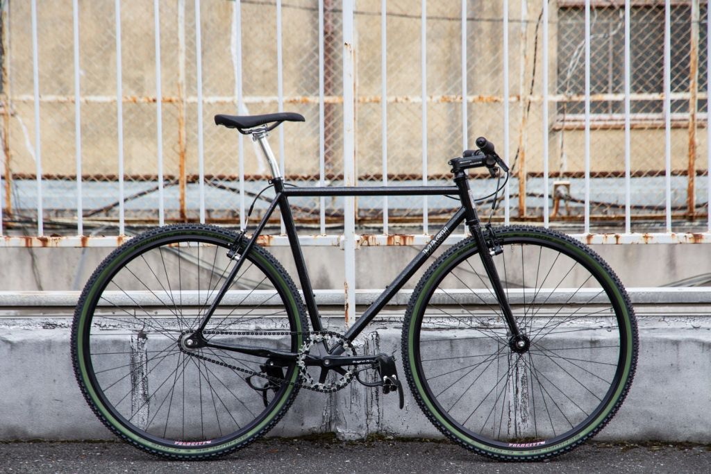 PHILWOOD×VELOCITY* a23 track wheel (low flange/black) - BLUE