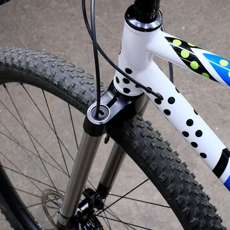 CYBERCYCLES* titanium cross blade dsk fork - BLUE LUG ONLINE