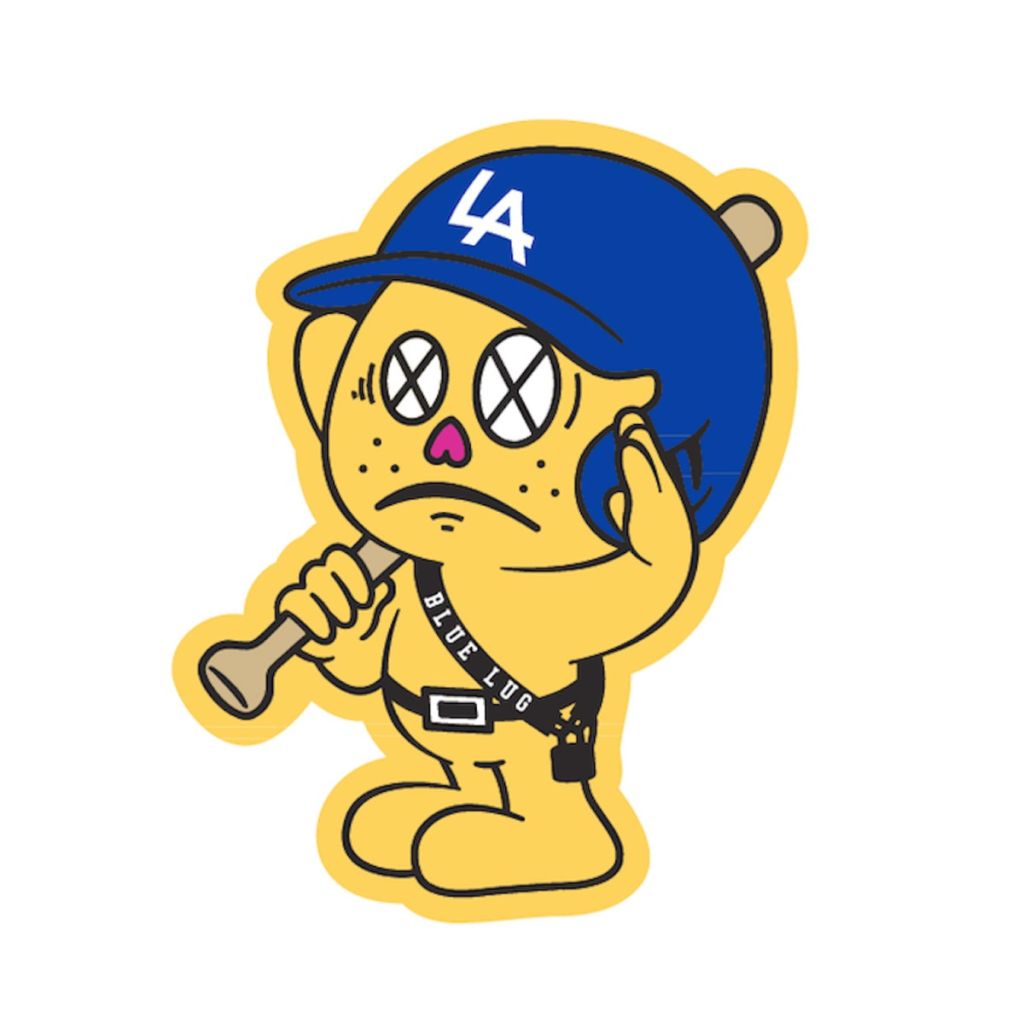 *TEAM DREAM×BLUE LUG* LA anzenkun sticker