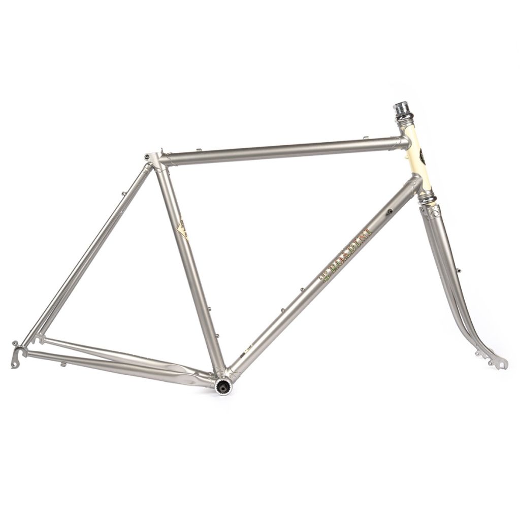 人気海外ブランドアイテム｜ファッション通販 lugged RIVENDELL* roadini LUG BLUE - (silver) set frame 自転車本体