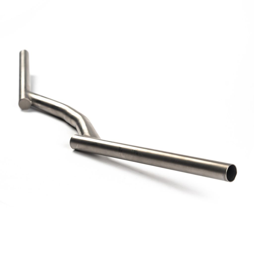 GROOVY CYCLEWORKS Ti luv チタン ハンドル ブルーラグ GROOVY CYCLEWORKS Ti luv チタン ハンドル ブルーラグ