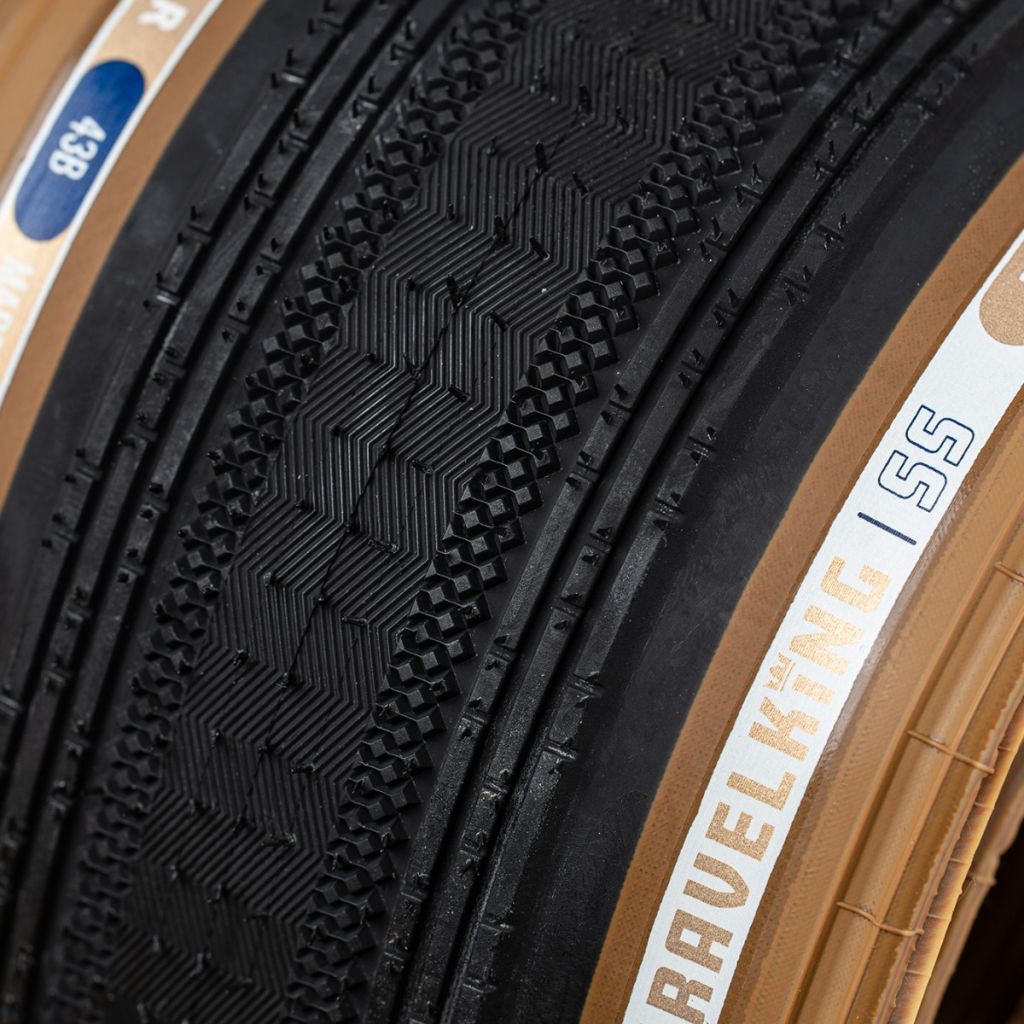 PANARACER* new gravel king SS 650b (black/brown) - BLUE LUG