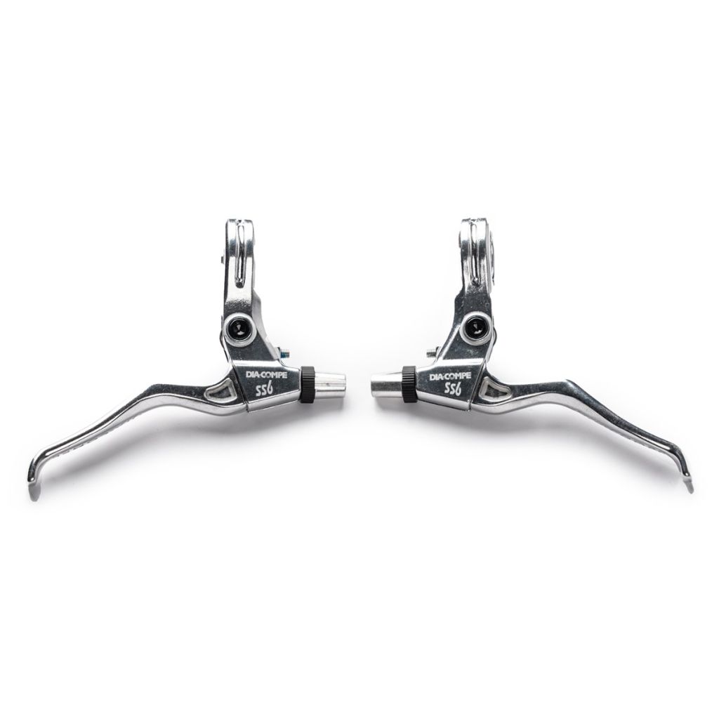 DIA-COMPE* SS-6 brake lever (all polish/BL special) - BLUE