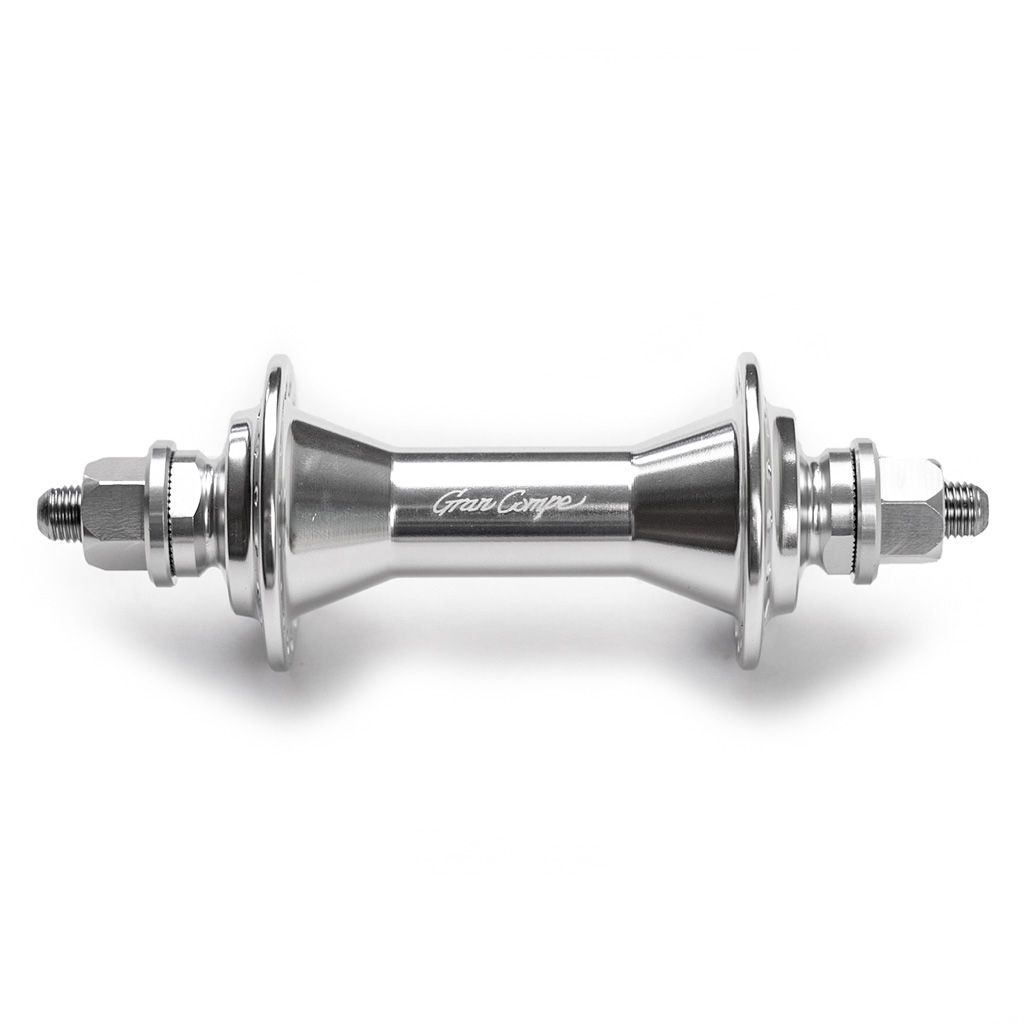 *GRAN COMPE* small track hub (front/silver)