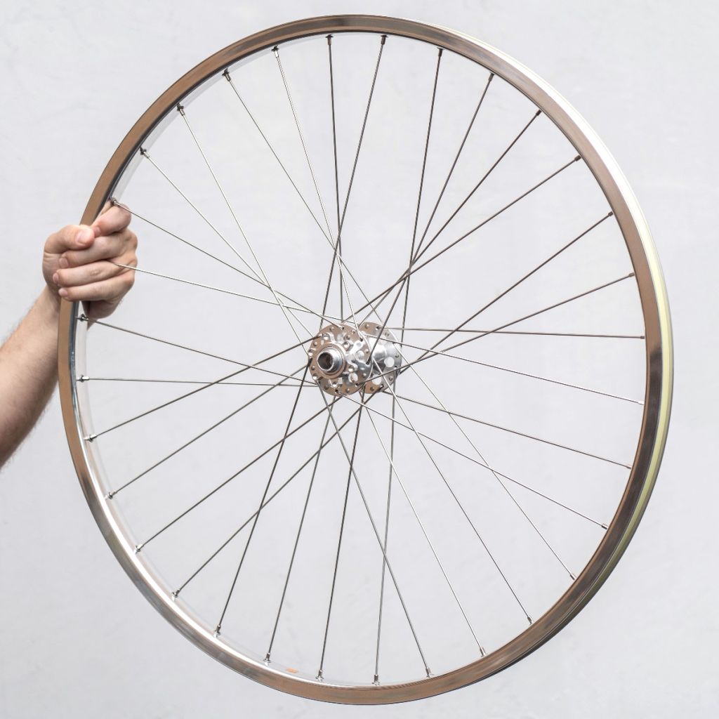 VELO ORANGE voyager disc wheel polish