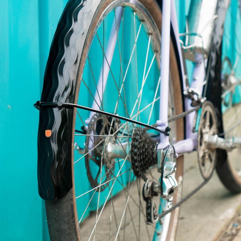 VELO ORANGE* wavy fenders (black) - BLUE LUG ONLINE STORE