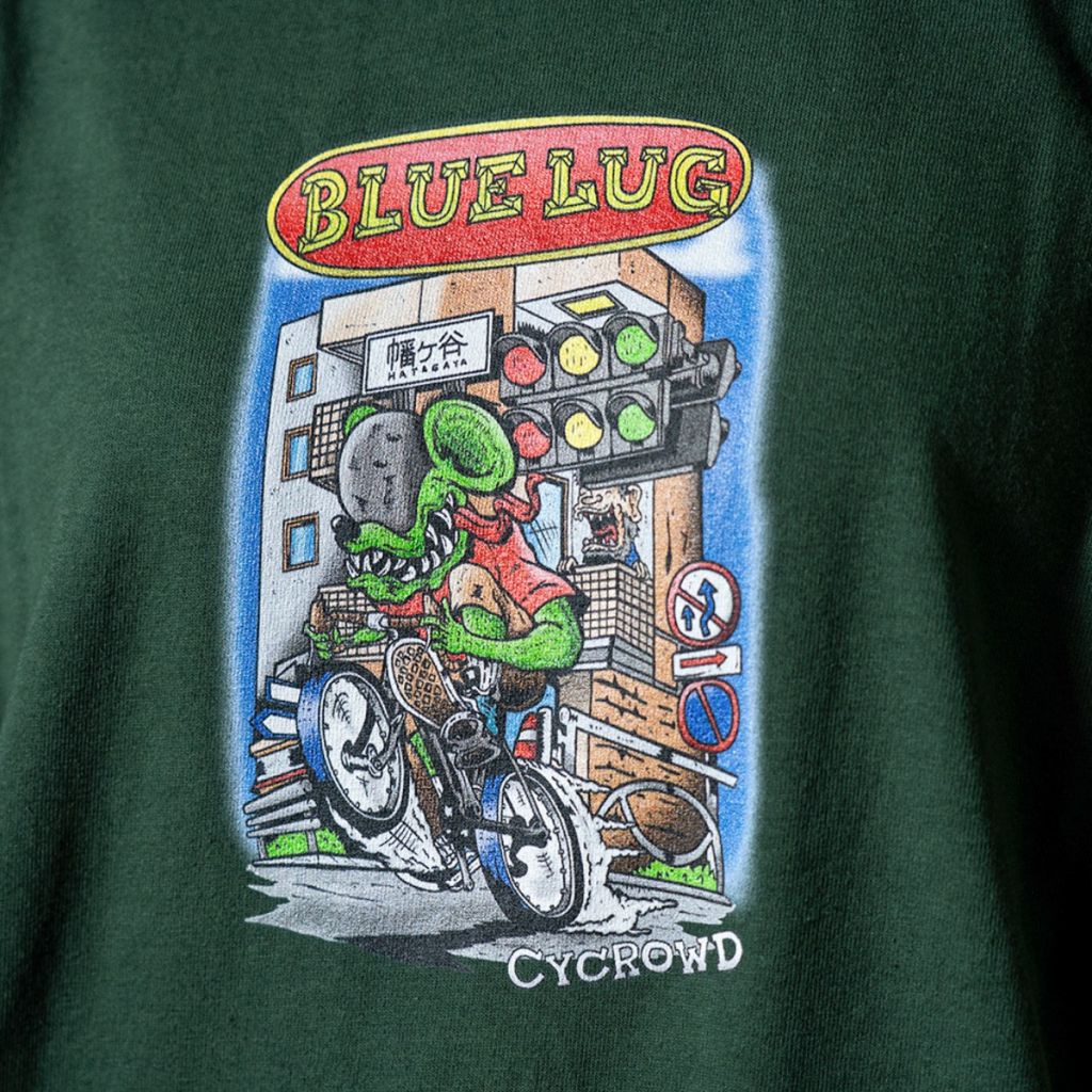 *BLUELUG* ride fink t-shirt (forest green)