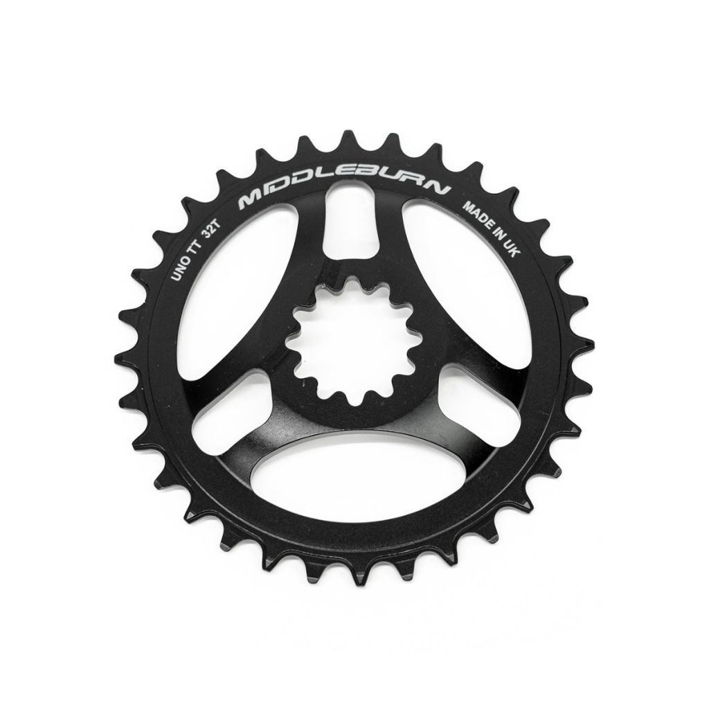 *MIDDLEBURN* RS8/RS7 X-type uno chainring (black)