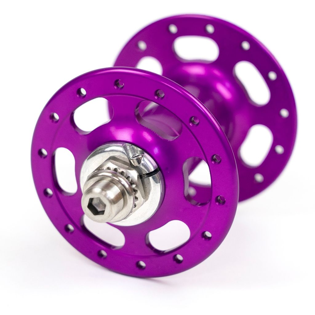 *PAUL* front track hub (purple)