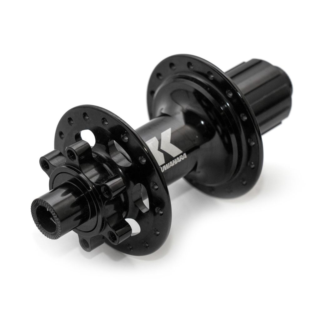 KUWAHARA* diavolo v3 boost hub rear (black) - BLUE LUG