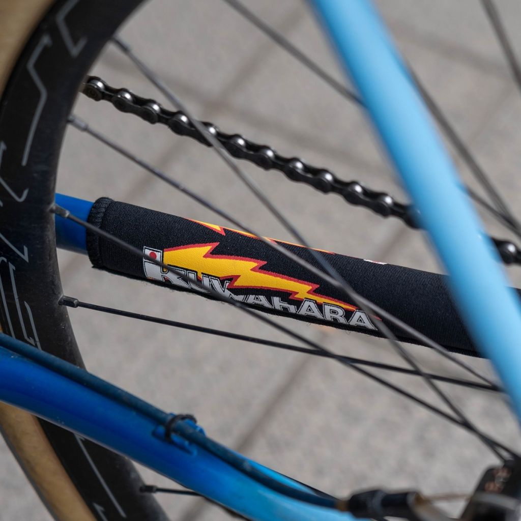 KUWAHARA* lightning chainstay protector - BLUE LUG ONLINE STORE