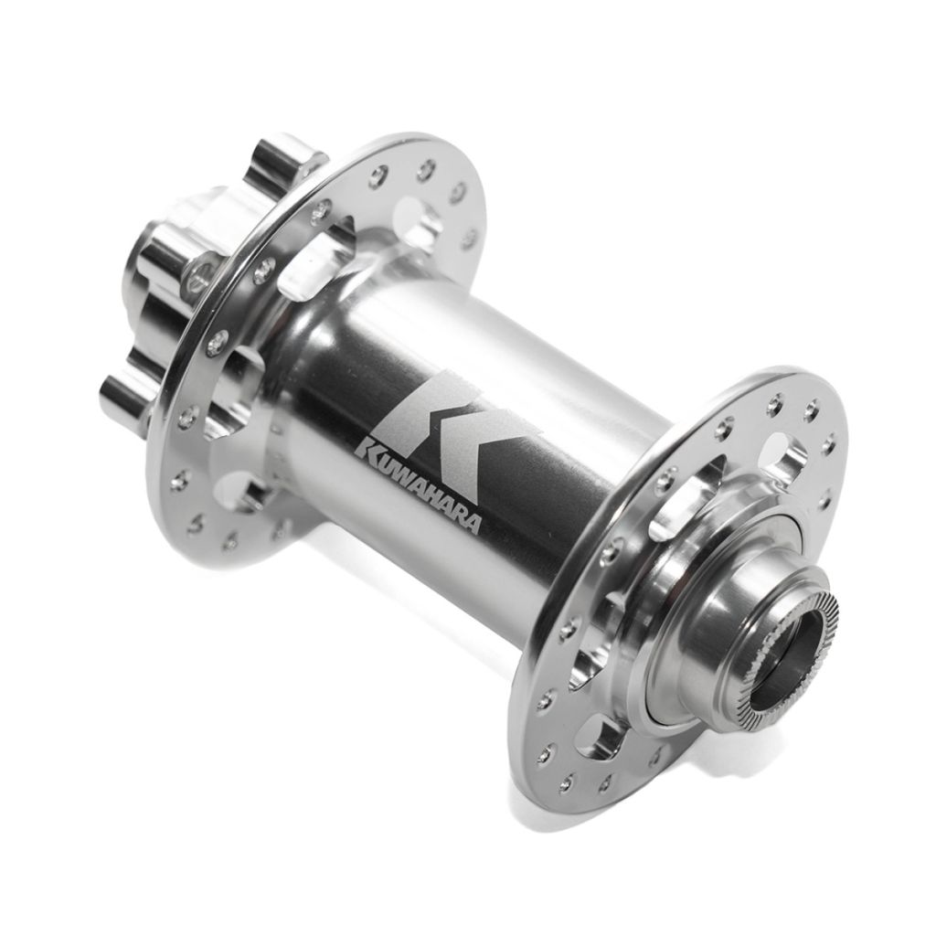 *KUWAHARA* diavolo v2 boost hub front (silver)