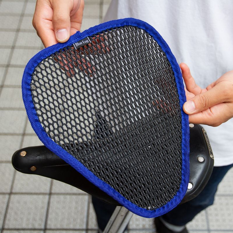 BLUE LUG* saddle mesh pad - BLUE LUG ONLINE STORE