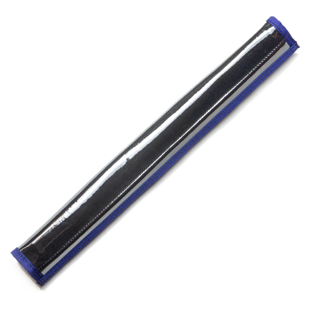 *BLUE LUG* frame pad clear (black/blue)