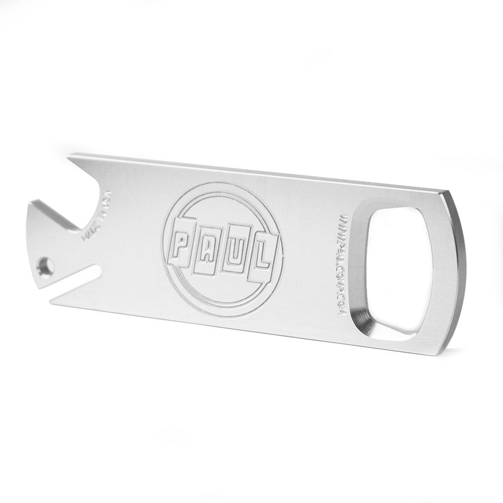 PAUL* bottle opener (silver) - BLUE LUG ONLINE STORE