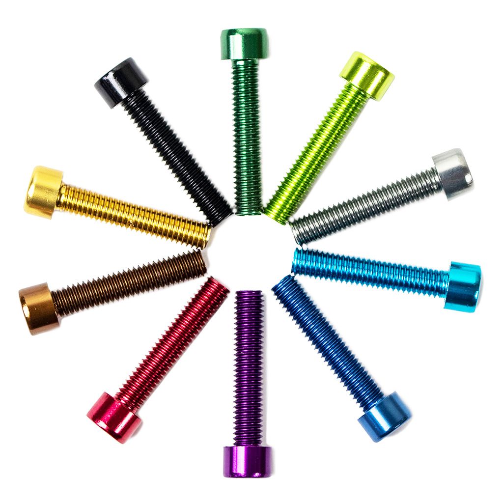 TEAM DREAM anodized stem cap bolt BLUE LUG ONLINE STORE