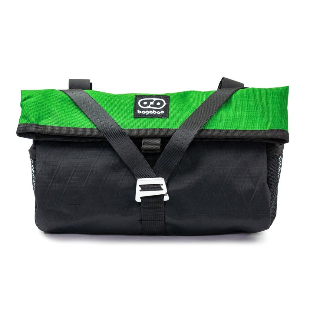 BAGABOO* handlebar bag (green/black) - BLUE LUG ONLINE STORE