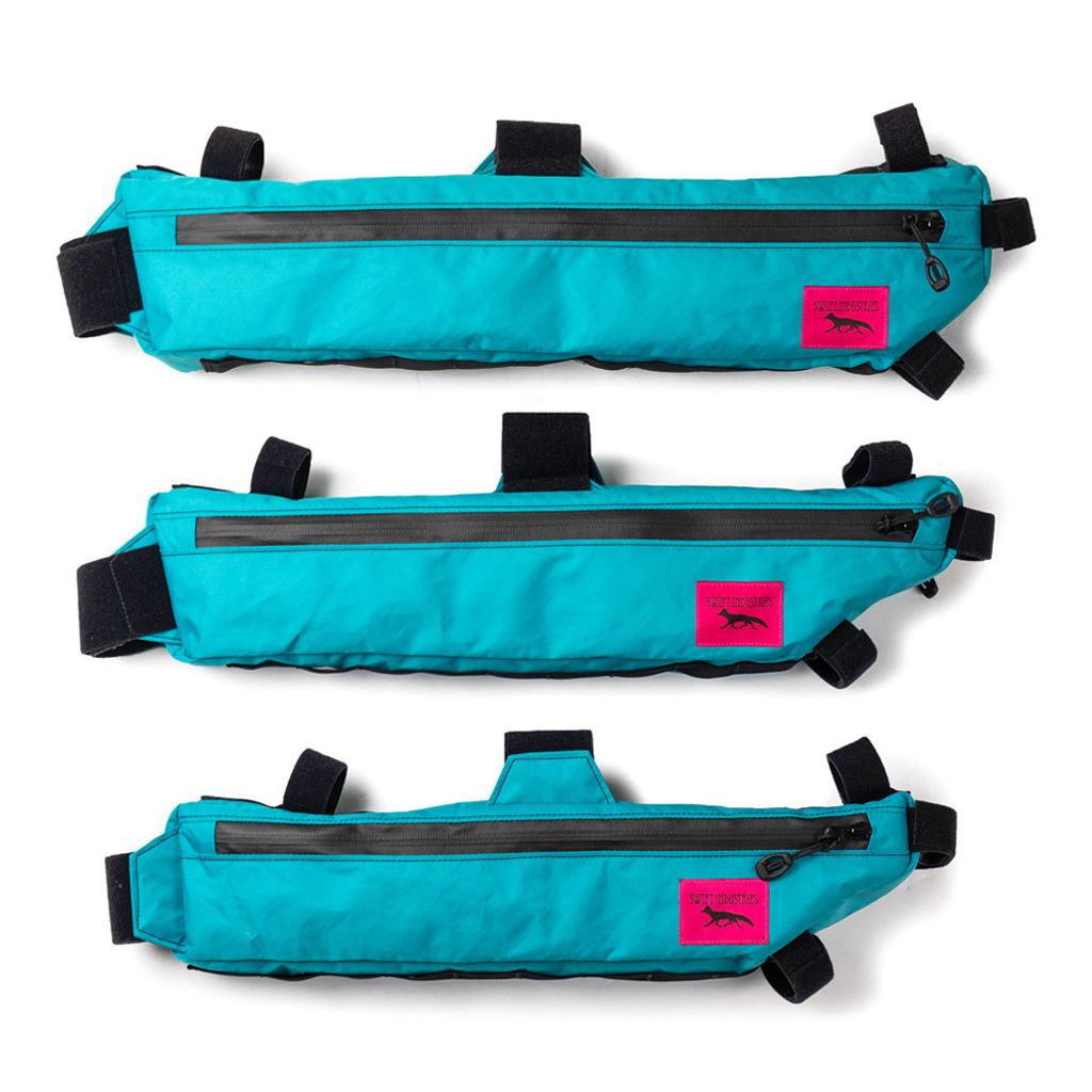 SWIFT INDUSTRIES* hold fast frame bag (ecopak/teal) - BLUE LUG 