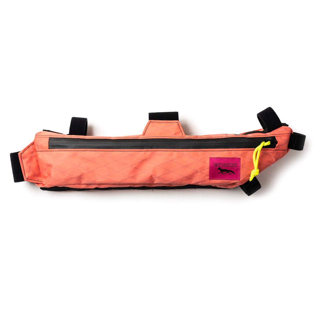 *SWIFT INDUSTRIES* campout 2022 hold fast frame bag (x-pac/coral)