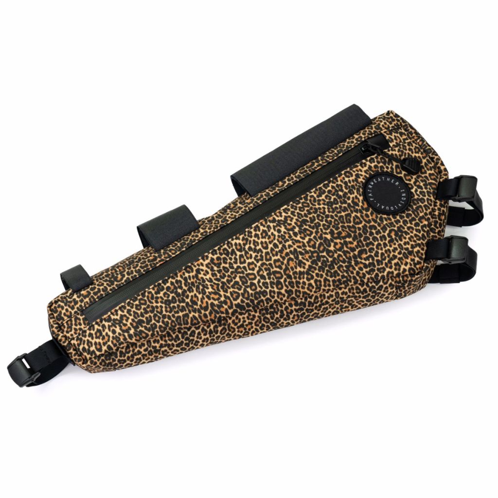 *FAIRWEATHER* frame bag half (leopard)