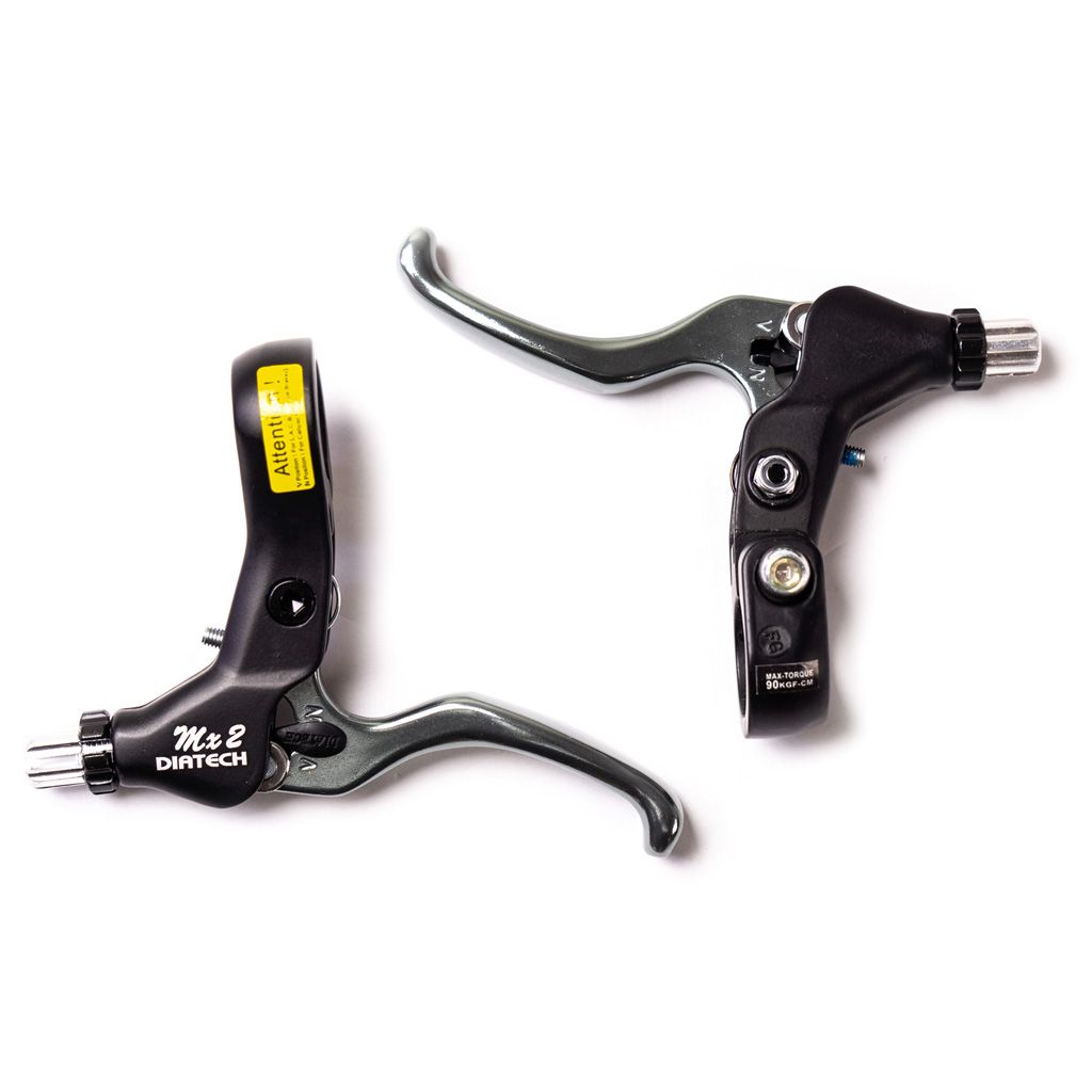 DIA-COMPE* mx-2 brake lever BL special (pewter/black) - BLUE LUG 