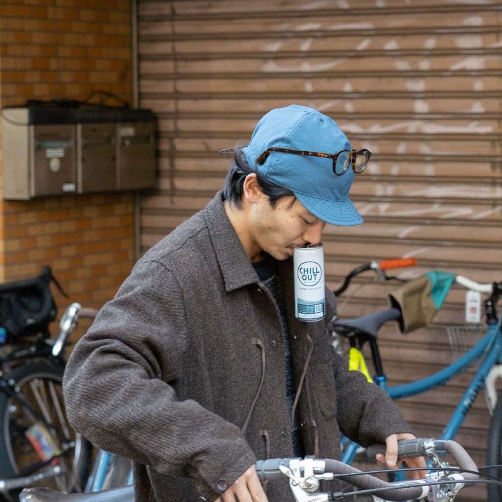 *BLUE LUG* cycle work cap (nylon/olive)