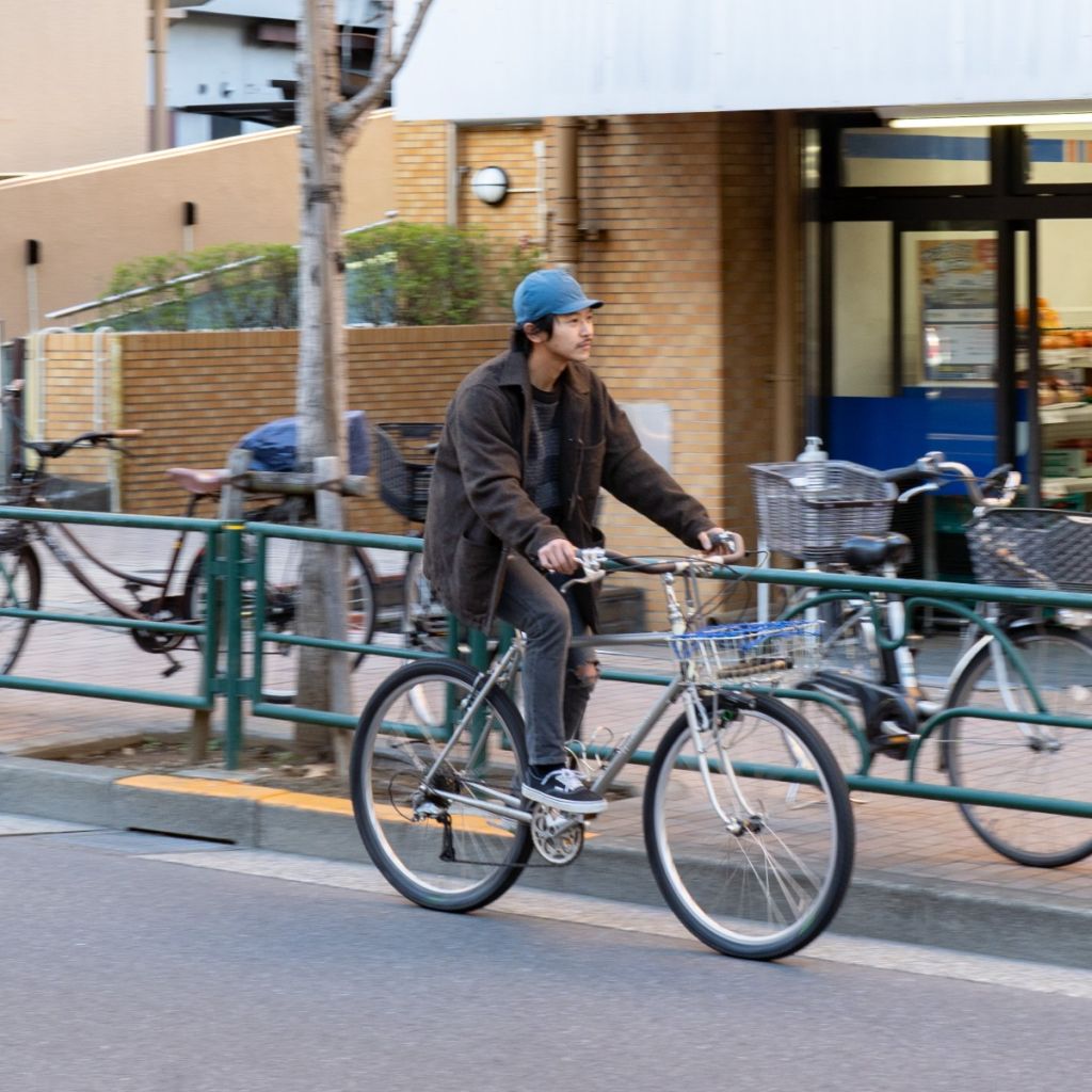 BLUE LUG* cycle work cap (nylon/slate blue) - BLUE LUG