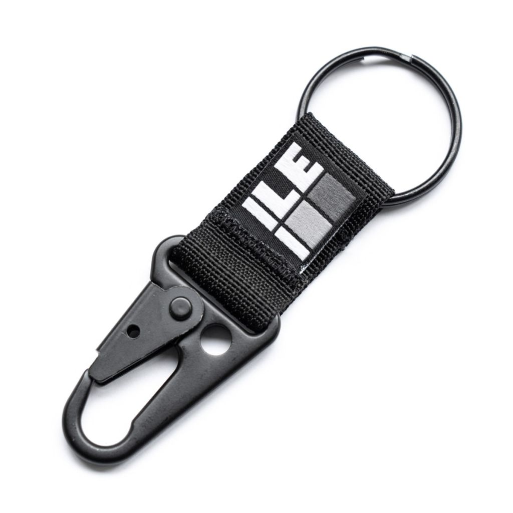 *ILE* key clip (black)