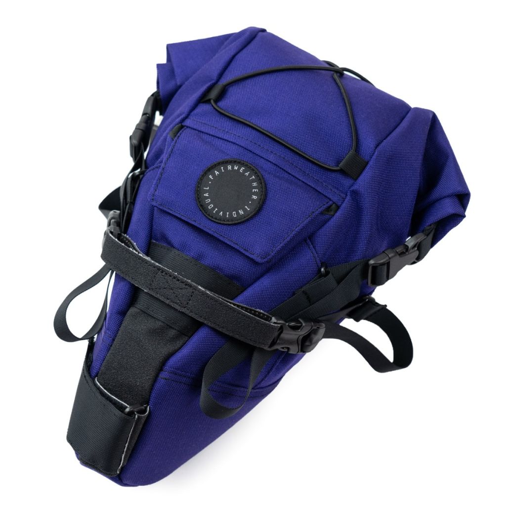 FAIRWEATHER* seat bag (purple) - BLUE LUG ONLINE STORE