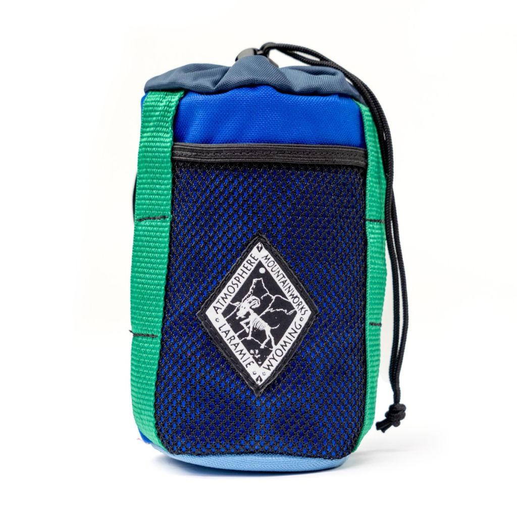 *ATMOSPHERE MOUNTAIN WORKS* bike bottle bag (blue)