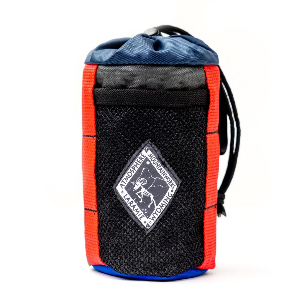 *ATMOSPHERE MOUNTAIN WORKS* bike bottle bag (chacoal)