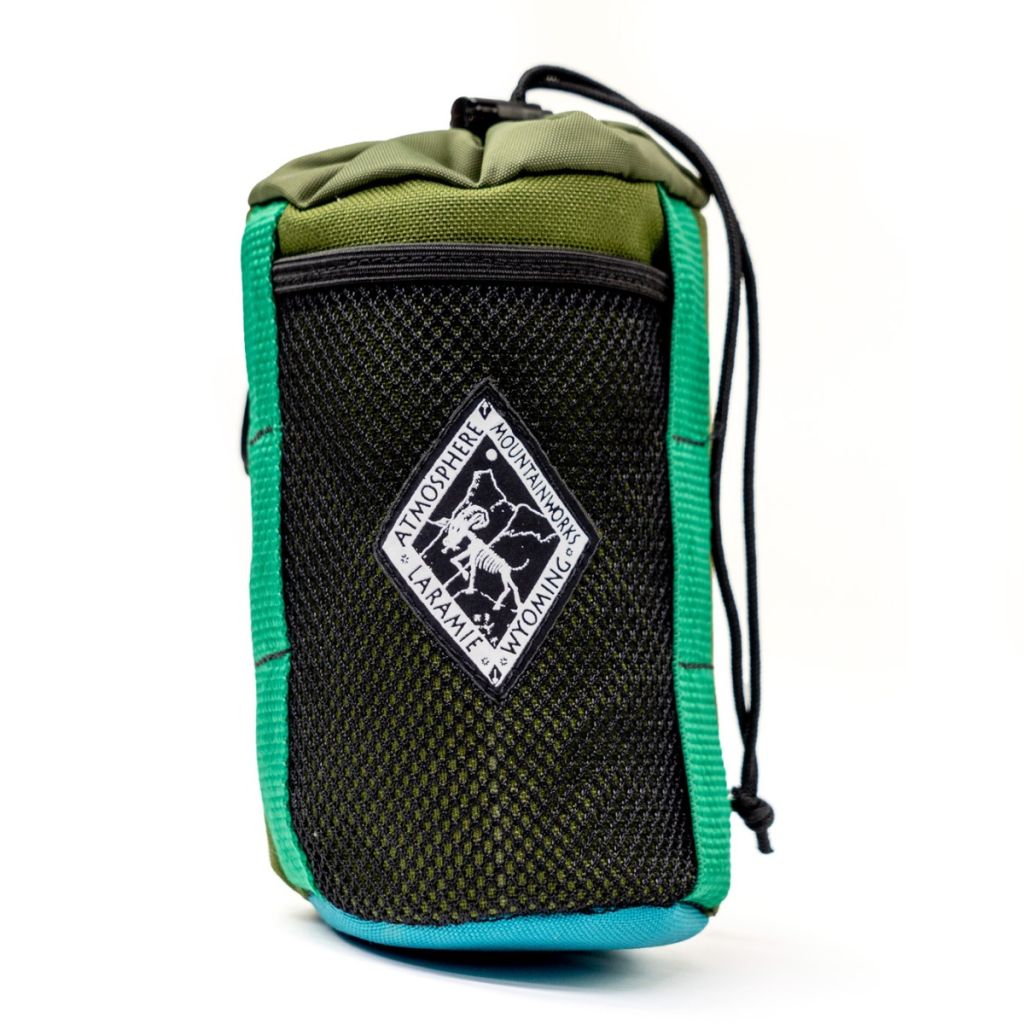 *ATMOSPHERE MOUNTAIN WORKS* bike bottle bag (forest green)