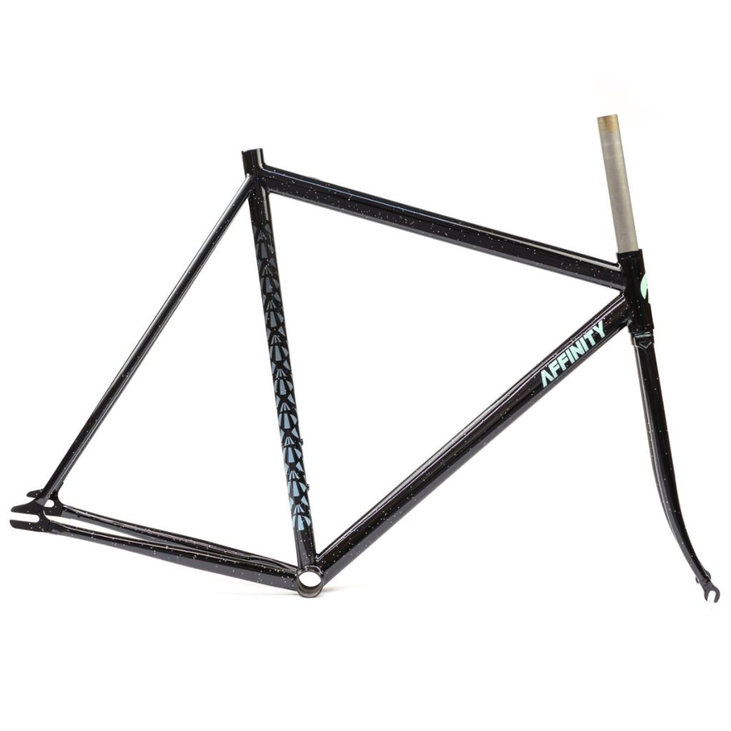 AFFINITY CYCLES* 2024 lo pro track frame (keirin sparkle black 