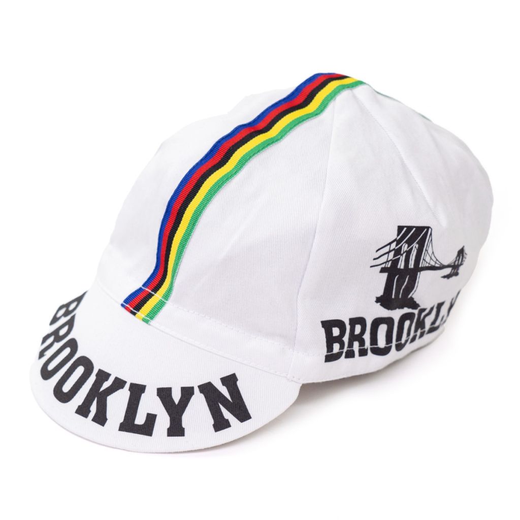 BL SELECT* brooklyn cycle cap (white) - BLUE LUG ONLINE STORE