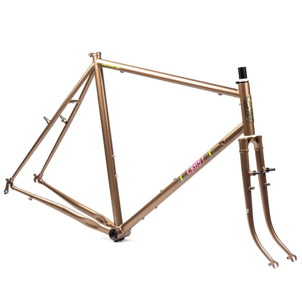 *CRUST BIKES* canti brake lightning bolt frame (champagne)