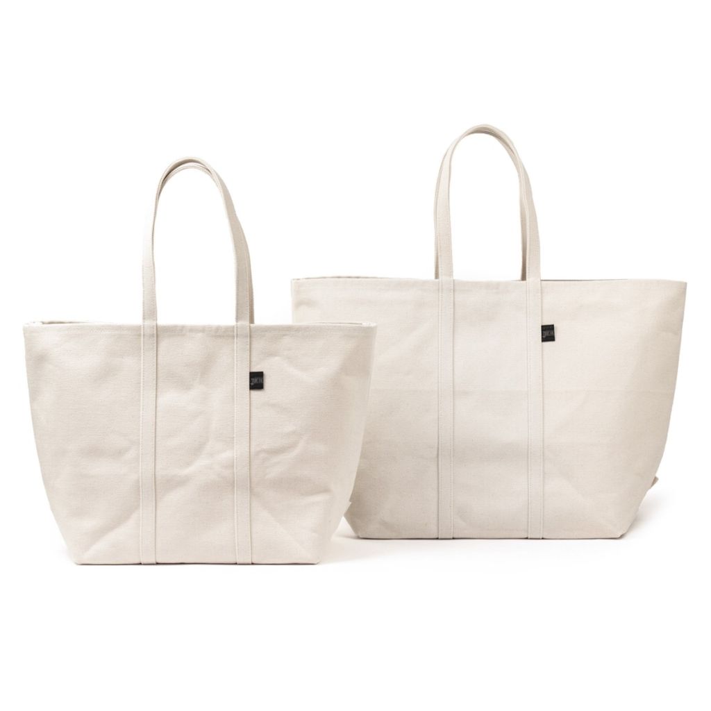 BLUE LUG* max tote (canvas natural) - BLUE LUG ONLINE STORE