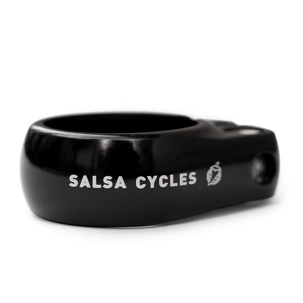 SALSA CYCLES* lip-lock clamp (black) - BLUE LUG ONLINE STORE