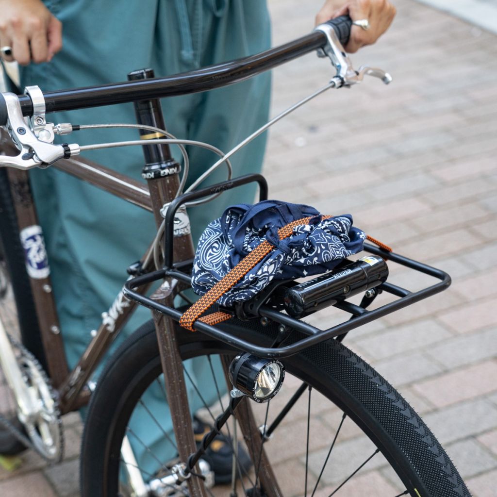 BLUE LUG* flat bungee (orange) - BLUE LUG ONLINE STORE BLUE LUG* flat bungee (orange) - BLUE LUG ONLINE STORE